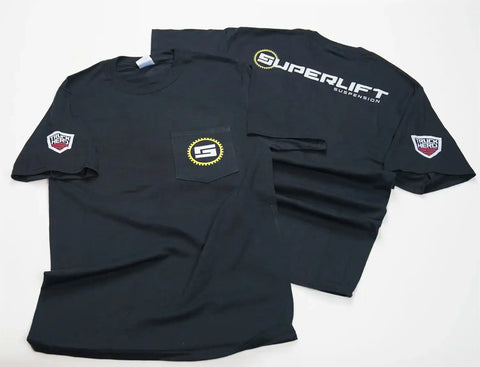 Superlift PC55P4XL Jet Black 4XL T-Shirt