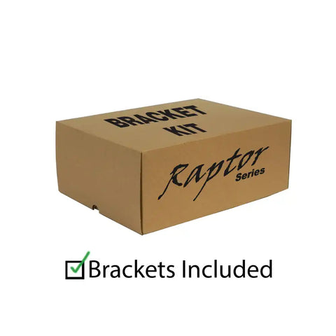 Raptor Series 2104-0143BT - 6.5 In Sawtooth Slide Track Running Boards Black Textured Aluminum 07-21 Toyota Tundra CrewMax Cab