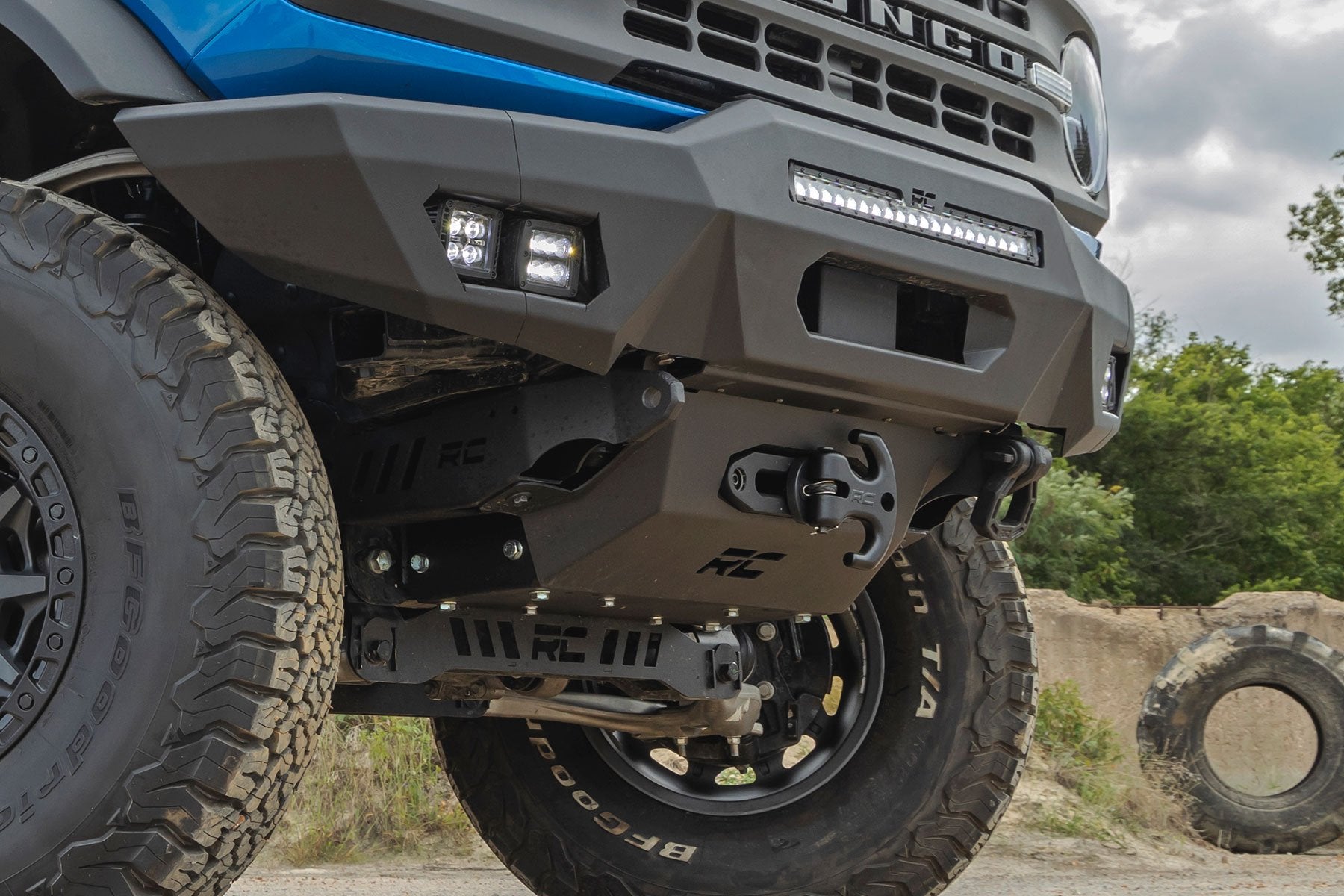 Hidden Winch Mount | All Models | Ford Bronco 4WD (2021-2026)