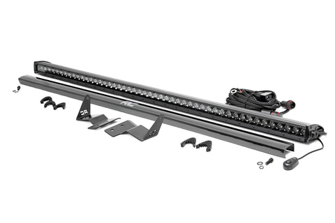 LED Light Kit | Upper Windshield | 50" Black Single Row | Ford Bronco (21-26)