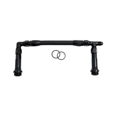 -8AN BLK DUAL INLET  HOLLEY  4500