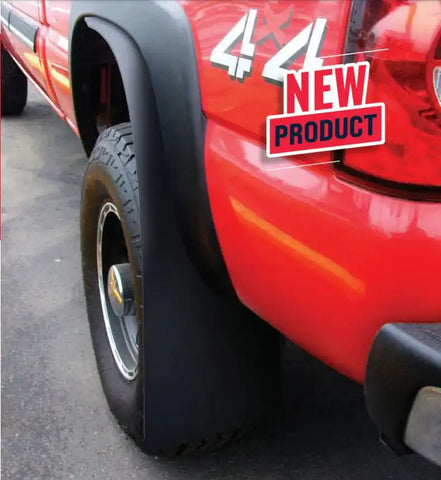 12x48 Fender Flair Long-John Style Mud Flaps Diamond Plate On one Side Smooth On the Other Side