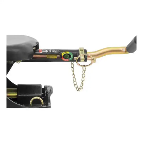 CURT 16566 Q25 5th Wheel Slider Hitch for Short Bed Trucks, 24,000 lbs