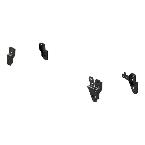 ARIES AL235040 - Big Step 4 Black Aluminum Round Side Bars, Select Dodge, Ram 1500