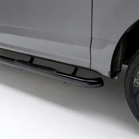 ARIES 204076 - 3-Inch Round Black Steel Nerf Bars, No-Drill, Fits Select Hummer H3