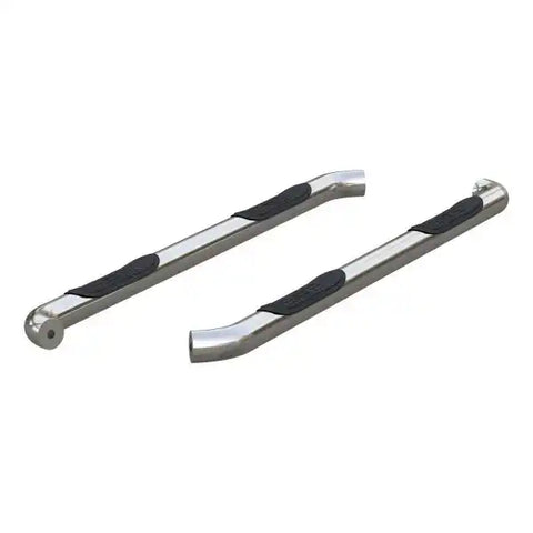 ARIES 209018-2 - 3 Round Polished Stainless Side Bars, Select Nissan Equator, Frontier