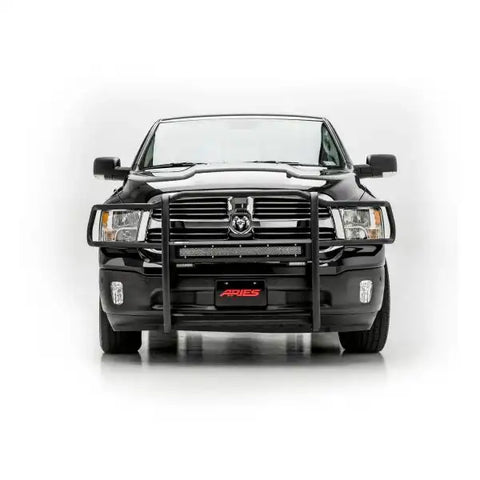 ARIES P5058 - Pro Series Black Steel Grille Guard, Select Dodge, Ram 1500