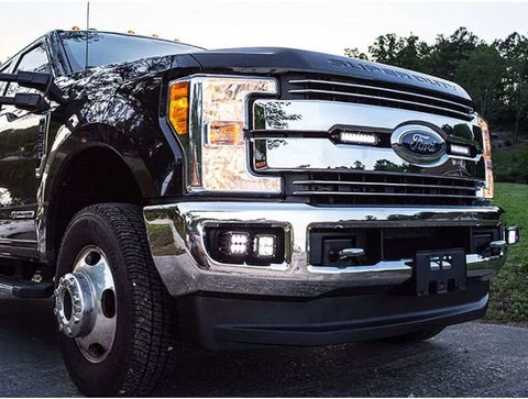 RIGID Industries 41621 - 2017-2019 Ford Super Duty Dual Fog Mounts