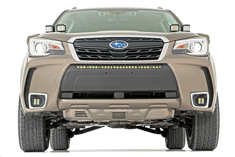 LED Light Kit | Fog Mount | 2" Black Pair | Flood | Subaru Forester (14-18)