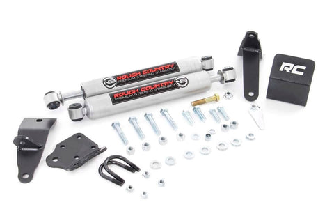 N3 Steering Stabilizer | Dual | 2-8 Inch Lift | Ram 2500 (03-13)/3500 (11-12) 
