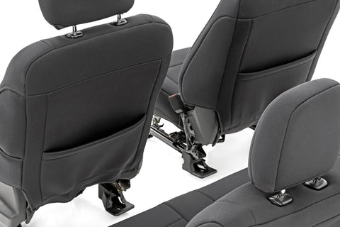 Seat Covers | FR Bucket and RR Bench | Ford F-150/Lightning/F-250/F-350 (15-25)