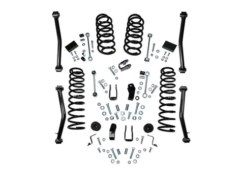 Superlift K176 4 inch Lift Kit - 2018-2020 Jeep Wrangler JL Unlimited with Shock Brackets