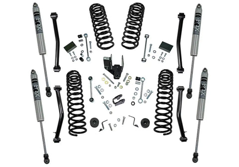 Superlift K184F 4 Dual Rate Coil Lift Kit w/ Fox Shocks - 18-23 Wrangler JL 4Dr