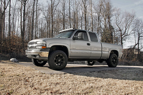 LED Light Mount | Upper Windshield | 50" Curved | Chevy/GMC 1500 (99-06 & Classic)