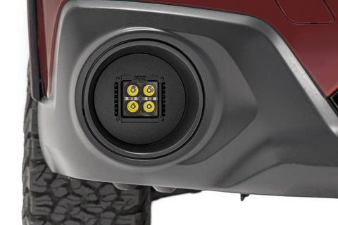 LED Light Kit | Fog Mount | 2" Black Pair | SAE | Subaru Outback (15-19)