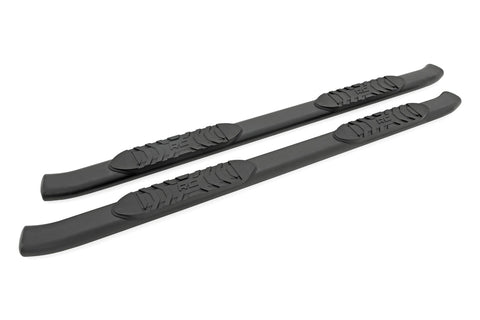 Oval Nerf Step | 4-Door | Black | Ford Bronco 4WD (2021-2025)