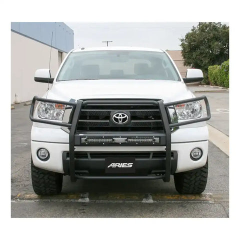 ARIES P2062 - Pro Series Black Steel Grille Guard, No-Drill, Select Toyota Tundra