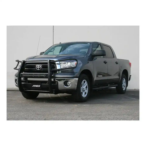 ARIES P2062 - Pro Series Black Steel Grille Guard, No-Drill, Select Toyota Tundra