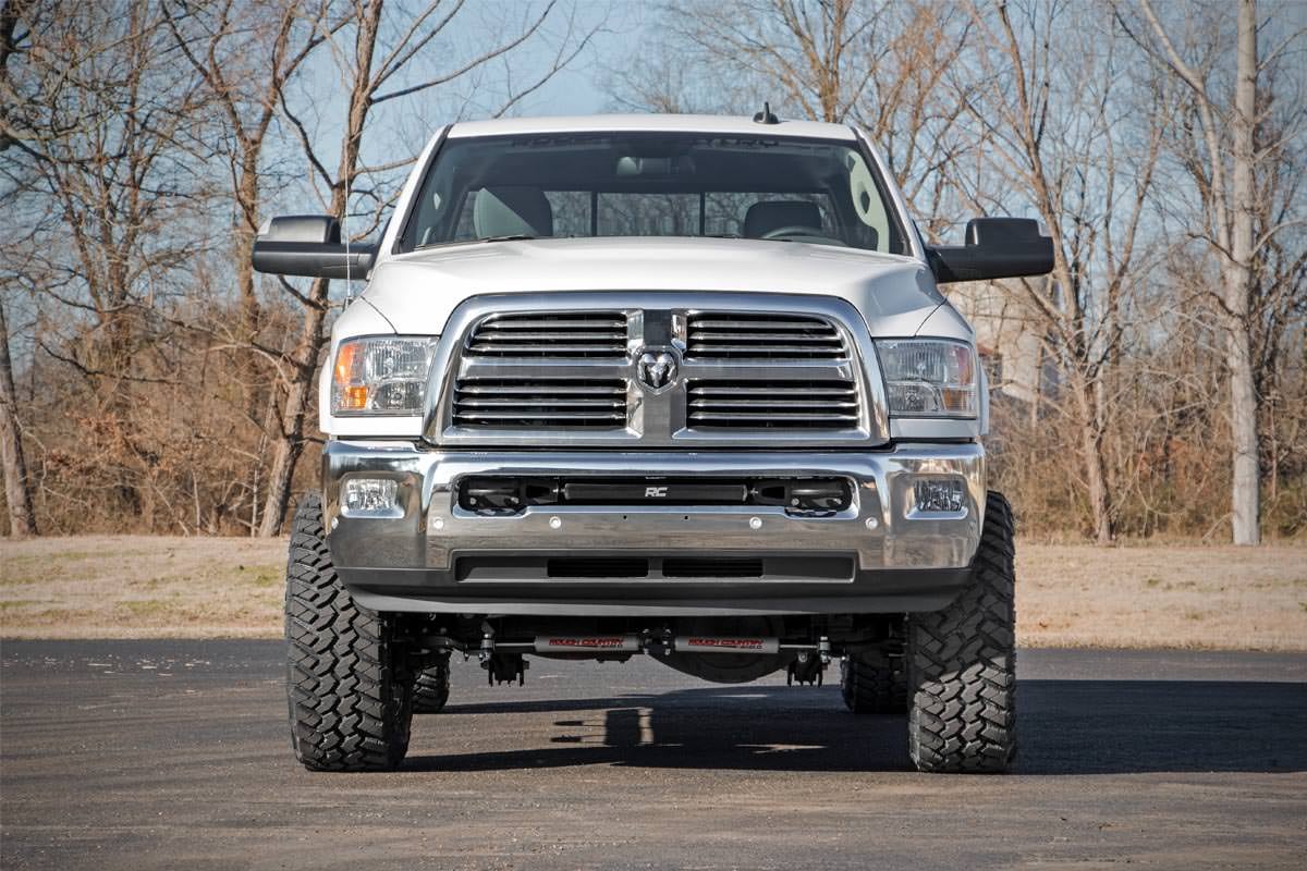 LED Light Kit | Bumper Mount | 20" Black Single Row | Ram 2500 (03-10)/2500 (11-18)/3500 (11-18) 