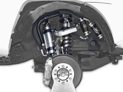 ICON Vehicle Dynamics FRDK_56102 ICON 2007-2014 Toyota FJ Cruiser/2003-2023 Toyota 4Rrunner/2005-2023 Toyota Tacoma S2 Shock Hoop Kit