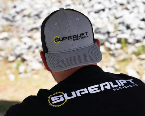 Superlift C112 Hat - Grey With Black Mesh One Size Fits All