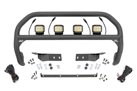 Nudge Bar | 3 Inch Wide Angle Led (x4) | Toyota Tundra 2WD/4WD (2007-2021)