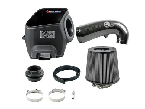 aFe 57-10011D 19-20 Dodge RAM 1500 5.7L Track Series Carbon Fiber Cold Air Intake System w/Pro DRY S Filter