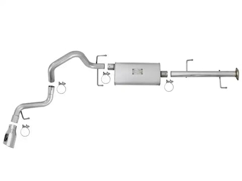 aFe 49-06039-P Scorpion 2-1/2in Alum Steel Cat-Back Exhaust w/ Polished Tips 07-17 Toyota FJ Cruiser V6 4.0L