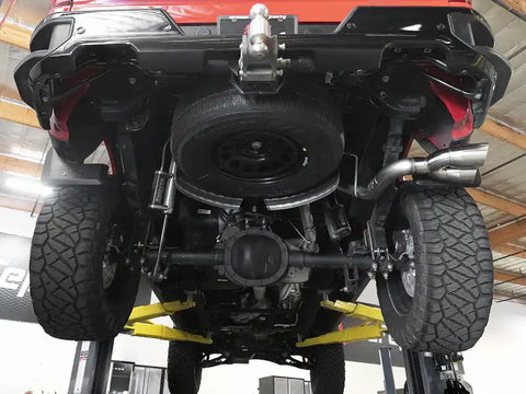 aFe 49-34109-P Vulcan Series 3in 304SS Exhaust Cat-Back w/ Pol Tips 2019 GM Silverado / Sierra 1500 L4-2.7L (t)