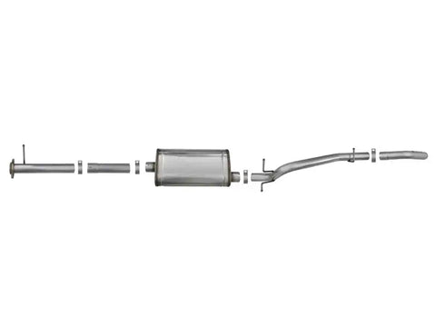 aFe 49-44099 MACH Force-Xp Hi-Tuck 3in. 409 SS C/B Exhaust 15-18 GM Colorado/Canyon L4-2.5L/V6-3.6L - Raw Tip
