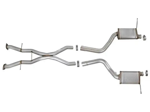 aFe 49-48053 MACHForce XP Cat-Back Exhaust Stainless No Tips 12-15 Jeep Grand Cherokee SRT/SRT-8 V8 Hemi 6.4L