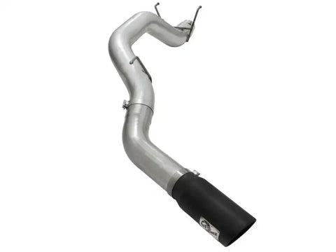 aFe 49-42039-B MACHForce XP 5in DPF-Back SS Exhaust Dodge RAM 13-14 6.7L (td) Mega Cab w/ Black Tip