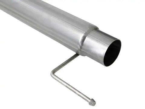 aFe 49-03106-B Atlas 4in Aluminized Steel DPF-Back Exh 18-19 Ford F-150 V6-3.0L (td) w/ Black Tip