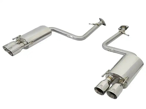 aFe 114613 Takeda 16-17 Lexus RC 200T 2.0L (t) 2in. SS Axle-Back Exhaust System w/Polished Tips