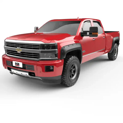EGR 14+ Chev Silverado 6-8ft Bed Bolt-On Look Fender Flares - Set Matte