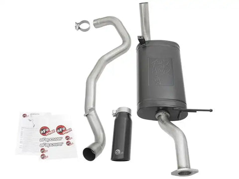 aFe 49-36121-B MACHForce XP 2-1/2in 304 SS Cat Back Exhaust w/ Black Tips 2001-2016 Nissan Patrol (Y61) 4.8L