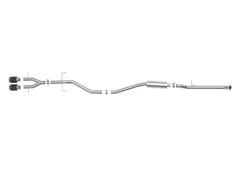 aFe 49-36620-C Takeda 2.5in 304SS Cat-Back Exhaust System 17-20 Honda Civic SI Coupe L4-1.5L (t)