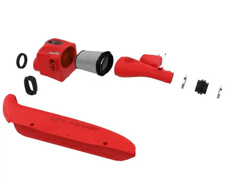 aFe 51-76005-R 16-23 Toyota Tacoma V6 3.5L Momentum GT Red Edition Cold Air Intake System w/ Pro DRY S Filter