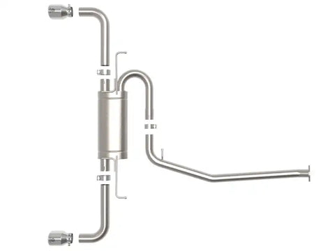 aFe 49-36053-P Power 19-21 Toyota RAV4 L4-2.5L Takeda 304 SS Cat-Back Exhaust w/ Polished Tip