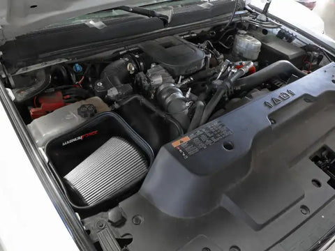 aFe 54-13016D 11-16 GM Silverado / Sierra 2500/3500HD (6.6L V8) MagnumFORCE Intake Stage-2 Pro DRY S