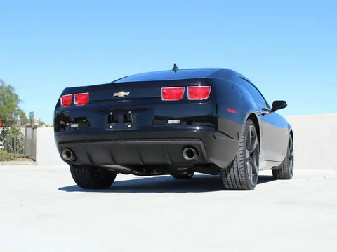 aFe 49-44042-B MACHForce XP Exhaust 2.5in Stainless Steel CB/10-13 Chevy Camaro V6-3.6L (td) (gloss blk tip)