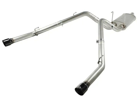 aFe 49-42013-B MACHForce XP Exhausts Cat-Back SS-409 EXH CB Dodge Ram 1500 5.7L HEMI 09-13 Glossed Black