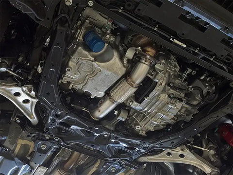 aFe 49-36617 Twisted Steel 3in Rear Down-Pipe/Mid Pipe 2017+ Honda Civic Type R I4 2.0L (t)
