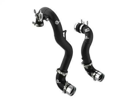 aFe 46-20574-B 21-22 Ford Bronco L4-2.3L (t) BladeRunner Alum Hot/Cold Charge Pipe Kit - Black