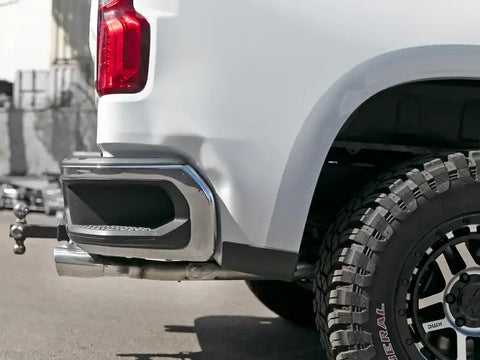 aFe 49-34104-P Vulcan Series 3in-2-1/2in 304 SS Cat-Back 2019 GM Silverado 1500 V8-5.3L w/ Polished Tips