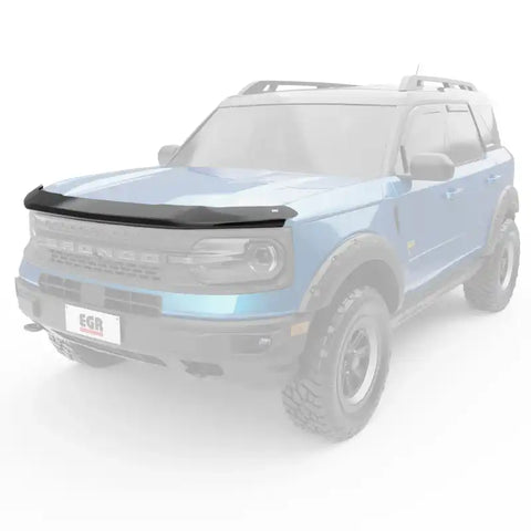 EGR 303565 for 21-22 Ford Bronco Sport Superguard Hood Shield - Matte Black