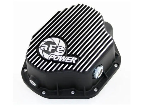 aFe 46-70032 Power Cover Diff Rear Machined COV R Dodge Diesel Trucks 94-02 L6-5.9L (td)
