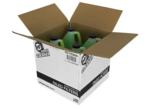 aFe 90-10304 MagnumFLOW Pro Dry S Air Filter Power Cleaner - 1 Gallon (4 Pack)