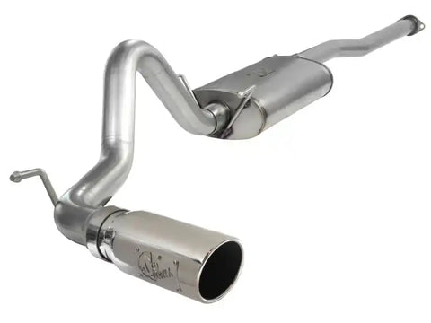 aFe 49-46022-P MACH Force XP 3in Cat-Back Stainless Steel Exhaust w/Polished Tip Toyota Tacoma 13-14 4.0L