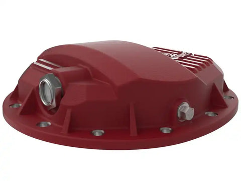 aFe 46-71140R Pro Series GMCH 9.5 Rear Diff Cover Red w/ Machined Fins 19-20 GM Silverado/Sierra 1500
